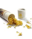 KINGBOOM 24K Gold Leaf Flakes - 50mg Edible Gold for Cakes & Drinks - Buy Online on GoSupps.com