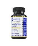 Premier Research Labs Testosterone Premium - Boost Vitality & Desire with Saw Palmetto Maca & Ginseng - Vegan Male Andropause Support - 90 Plant-Based Capsules - Buy Online on GoSupps.com