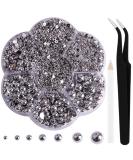 Makandup 6000 Pcs Silver Nail Pearls for Nails Art & Crafts - Flatback Round Pearls for Makeup, DIY Decorations & Accessories - Buy Online on GoSupps.com