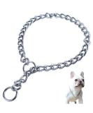 BAIYSFFG Metal Choke Chain for Dog Dog Choker Silver Plating No Pull Pet Collar Chain for Medium Dogs Training Walking (55cm) - Buy Online on GoSupps.com