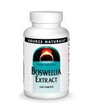 Source Naturals Boswellia Extract 100 Tablets - Natural Joint Support & Anti-Inflammatory - Buy Online on GoSupps.com