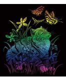 ROYAL BRUSH Rainbow Foil Engraving Art Kit 8 X10 - Kitten & Butterflies - Buy Online on GoSupps.com