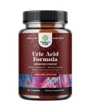 Natures Craft  Uric Acid Cleanse Supplement For Men & Women Uric Acid Flush -  90 Capsules - Buy Online on GoSupps.com