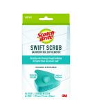 Scotch-Brite Swift Scrub Bathroom Cleaner 2 Count - Soap Scum Remover for Glass Doors and Shower Buildup - 3X Faster Than Eraser Pads - Buy Online on GoSupps.com
