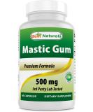 Best Naturals Mastic Gum 500 mg 60 Capsules (60 Count (Pack of 1)) - Buy Online on GoSupps.com