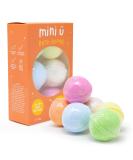 Mini U Bath Bombs 6 Pack - Kids Christmas Stocking Filler - Bath Time Gift Orange - Buy Online on GoSupps.com