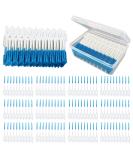 200 Silicone Interdental Brushes - Portable Dental Cleaner & Plaque Removal Tool | Dual-House Toothbrushes with Box for Optimal Oral Hygiene - Buy Online on GoSupps.com