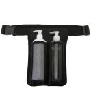 Buy Double Bag Massage Cream Lotion Holder Waist Belt - Black | Ideal for Massage Oils - International Shipping Available - Buy Online on GoSupps.com