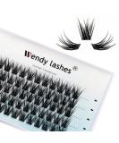 15mm C Curl Cluster Lashes 0.07mm | Soft & Wispy Wide Stem Individual Eyelash Clusters | Reusable DIY Lash Extensions | FD-D29-0.07-C-15 - Buy Online on GoSupps.com