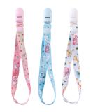 Shop CutiePlusU Adult Pacifier Clips - 3 Pack Animal Paradise | Unicorns Rainbow Cats & Giraffes - International Shipping Available - Buy Online on GoSupps.com