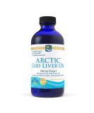 Nordic Naturals Arctic Cod Liver Oil 8 fl oz - Premium Omega-3 Supplement - Buy Online on GoSupps.com