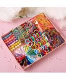 Hcliptie 780 pieces gift set hair jewelry baby little girl hair clip grinding ties toddler hair clip hairpins set headdress light multi -colored - Buy Online on GoSupps.com