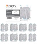 Premium Re-Usable Self Adhesive Electrode Pads for TENS/EMS Unit - Fabric Backed with Premium Gel - Latex Free - 16 Count - Buy Online on GoSupps.com