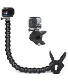 Fitill JAWs Flex Clamping Holder - Adjustable Swan Neck for GoPro Hero 12 11 10 9 8 7 6 5 4 DJI Osmo Action Cameras | International Shipping Available - Buy Online on GoSupps.com