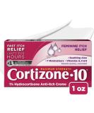 Cortizone-10 Maximum Strength Feminine Relief Anti-Itch Creme 1 oz - Buy Online on GoSupps.com