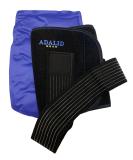 Thigh Brace Wrap with Ice Gel Pack - Compression and Pain Relief for Hamstring, Quad, and Groin Injuries - Flexible, Reusable, and Multi-Purpose - Buy Online on GoSupps.com