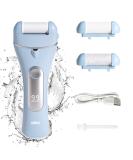 Amble Electric Foot Scrubber Callus Remover - Rechargeable Pedi Foot File for Hard/Dead Skin - Professional Pedicure Tool for Cracked Heels - Wet&Dry Foot Care Kit - Ideal Gift - Buy Online on GoSupps.com