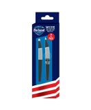 Barbasol Non Slip Stainless Steel Tweezer (2 Pack) - Slanted and Pointed Tweezers - Buy Online on GoSupps.com