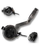 Closethegap RACEDAY SL Karbon Bicycle Computer Bracket | 31.8mm Handlebar Holder for GoPro Garmin Wahoo Bryton & Lights - Premium Accessories for Cyclists - Buy Online on GoSupps.com