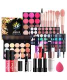 CHSEEO 26PCS Professional Makeup Set & Portable Travel All-in-One Cosmetic Set Eyeshadows Highlighter Lipstick Blush Brushes Compact and Lightweight Design for Girls Women #3*26PCS - Buy Online on GoSupps.com