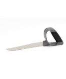 Homecraft Reflex Carving Knife Comfort Grip Stainless Steel Scalloped Blade Slip Resistant Grip Adaptive Knife for Easy Cutting Large Handle with Angle (Eligible for VAT relief in the UK) Comfort Grip Stainless Steel Scalloped Blade Slip Resistant Grip Ad - Buy Online on GoSupps.com