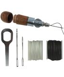 Repair Stitch Tool | Sewing Awl for Bounce Houses  Inflatables  Tarps  Leather  Thick Fabric  Shoes  Bags  Belt  Upholstery Repair Kit & Crafts Leather Stitching - MADE IN USA   PROFESSIONAL HEAVY DUT - Buy Online on GoSupps.com