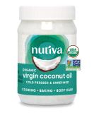 Nutiva Organic Virgin Coconut Oil - 15 fl oz (444 ml) | USDA Certified Organic - Buy Online on GoSupps.com