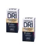 Certain Dri Antiperspirant Roll-On for Excessive Perspiration - 1.2 oz - Pack of 2 - Buy Online on GoSupps.com