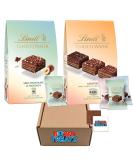Lindt Wafer Assorted Chocolate Sharing Box 138g + Lindt Choco Wafer Milk Chocolate & Hazelnut Sharing Box 135g Boxed Treatz - Buy Online on GoSupps.com