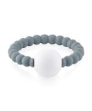 Ryan and Rose Cutie Teether Rattle - Charcoal - Buy Online on GoSupps.com