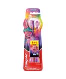 Colgate Smiles Oral Care Toothbrush Duo for Kids 2-6 Years - Pack of 4 Assorted | International Shipping - Buy Online on GoSupps.com