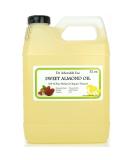Sweet Almond Oil Organic Pure Cold Pressed by Dr.Adorable 32 Oz/1 Quart - Buy Online on GoSupps.com