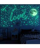 Ezigoo Glow in The Dark Stars Stickers - 476Pcs Luminous Decals for Kids Bedroom - Adhesive DIY Wall Stickers for Nursery Room - Ceiling Glow in The Dark Stickers for Baby Toddler Children - Buy Online on GoSupps.com