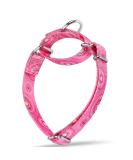Adjustable Heavy-Duty Martingale Dog Collars - Soft Glitter Candy Pink for Large & Small Dogs (2.5cm Wide) - Buy Online on GoSupps.com
