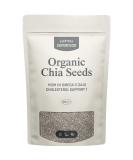 Organic Chia Seeds 200g Raw Natural Black Chia Seeds Certified Organic Vegan Kosher Premium Chia Seeds 200 g (Pack of 1) - Buy Online on GoSupps.com