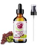 Organic Grape Seed Oil - Bella Terra 4oz | Nourish Skin with Vitamins & Procyanidins - Buy Online on GoSupps.com