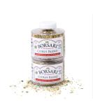Borsari Citrus Seasoned Salt 2-Shaker Gift Set - Gluten Free Gourmet Seasonings for Steak, Fish, Poultry & More - 4oz Bottles (Pack of 2) - Buy Online on GoSupps.com