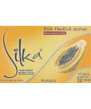 Silka Whitening Herbal Papaya Soap with Vitamin E - Brighten Skin Naturally - Buy Online on GoSupps.com
