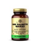 Buy Solgar Saw Palmetto Berries - 100 Vegetable Capsules | Natural Supplements for Men's Health - Buy Online on GoSupps.com