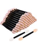 ZYIGYI 200 PCS Disposable Eyeshadow Brushes, Sponge Makeup Applicators Dual Sides 2 Color of Head - Buy Online on GoSupps.com
