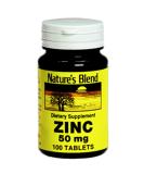 Natural Zinc Gluconate Tablets 50mg - Pack of 100 - Buy Online on GoSupps.com