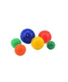 Igelball 6er set massage ball knobs ball hedgehog balls - in different sizes for selective self -massage feet neck back leg and much more - Buy Online on GoSupps.com