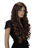 CAISHA Chocolate Brown Wig - Mardi Gras Cosplay Party Long Hair - PP9 #3T30 - Buy Online on GoSupps.com