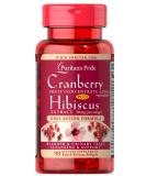 Puritan's Pride Cranberry Fruit Concentrate Plus Hibiscus Extract 6250 mg / 50 mg Softgels - 90 Count - Buy Online on GoSupps.com