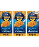 Kraft Mac & Cheese 3-Pack 206 Gram Each Original Gourmet Cheese Dinner Instant Meal American Food Mac and Cheese Comfort Food - The All American Meal! Brought To You By SMART BUNDLES 3 Pack - Buy Online on GoSupps.com