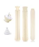 HomeWit 2L Long Hot Water Bottle - Super Soft Chenille Cover & Cotton Cover - Ideal Neck Heat Therapy - Champagne Color - Buy Online on GoSupps.com