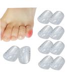 Silicone Toe Caps - 10PCS Anti-Friction Toe Protectors for Corns & Blisters Relief | Small Size - Buy Online on GoSupps.com