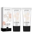 NIFEISHI CC Cream 2 Pack - SPF 50 Color Correcting Foundation for Mature Skin - Face & Body Super Active Formula - Buy Online on GoSupps.com