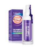 Viebeauti Purple Toothpaste for Teeth Whitening  Purple Colour Corrector  Teeth Whitening Toothpaste  Color Wheel Toothpaste  Dental Color Corrector  Teeth Whitener (1fl oz/30 ml) - Buy Online on GoSupps.com