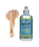 Spiked Up Styling Gel 8.5 Oz - Max Control Hair Gel | Non-Sticky Long-Lasting Hair Setting Gel with Wooden Comb | Versatile Styling - Buy Now - Buy Online on GoSupps.com